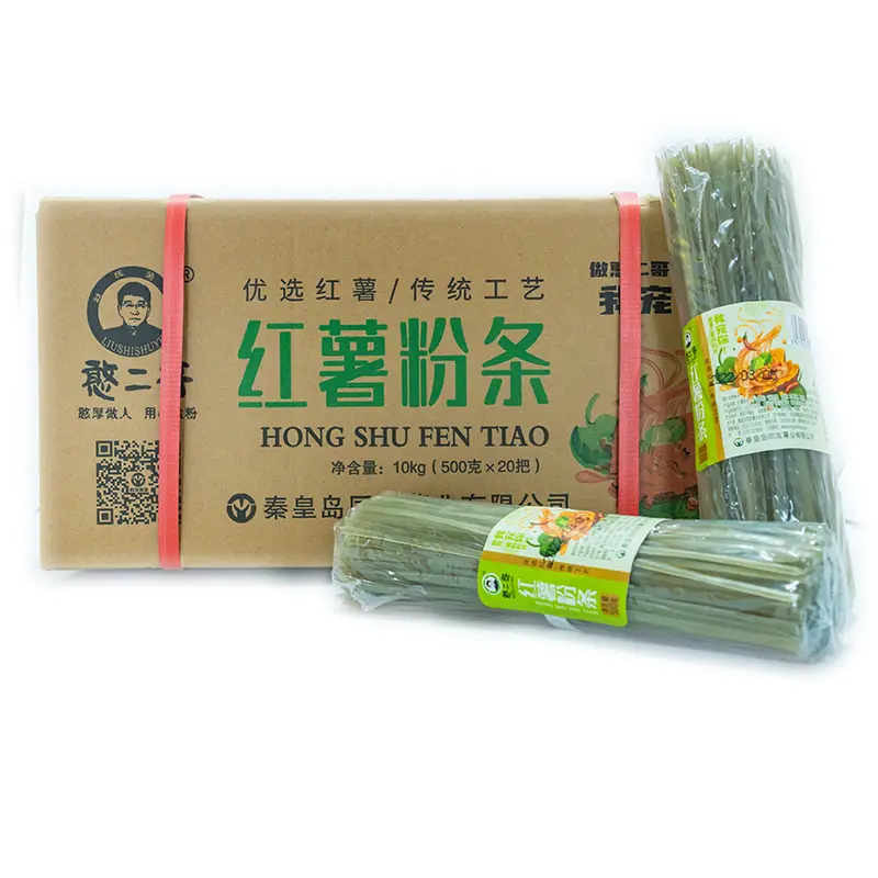 500g ຫໍ່ມັນຕົ້ນຫວານແກ້ວ Noodles